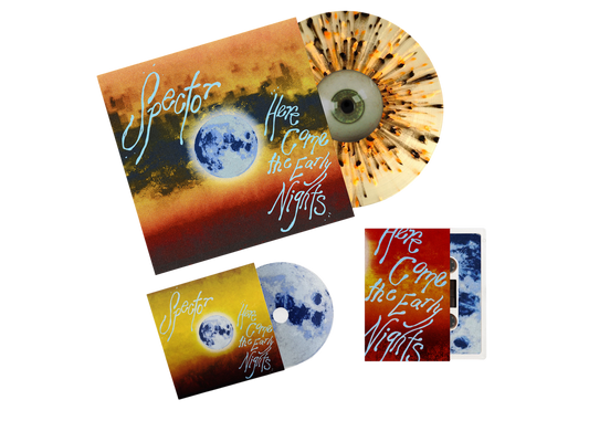 Spector - Here Come the Early Nights - Splatter Vinyl + Tape + CD