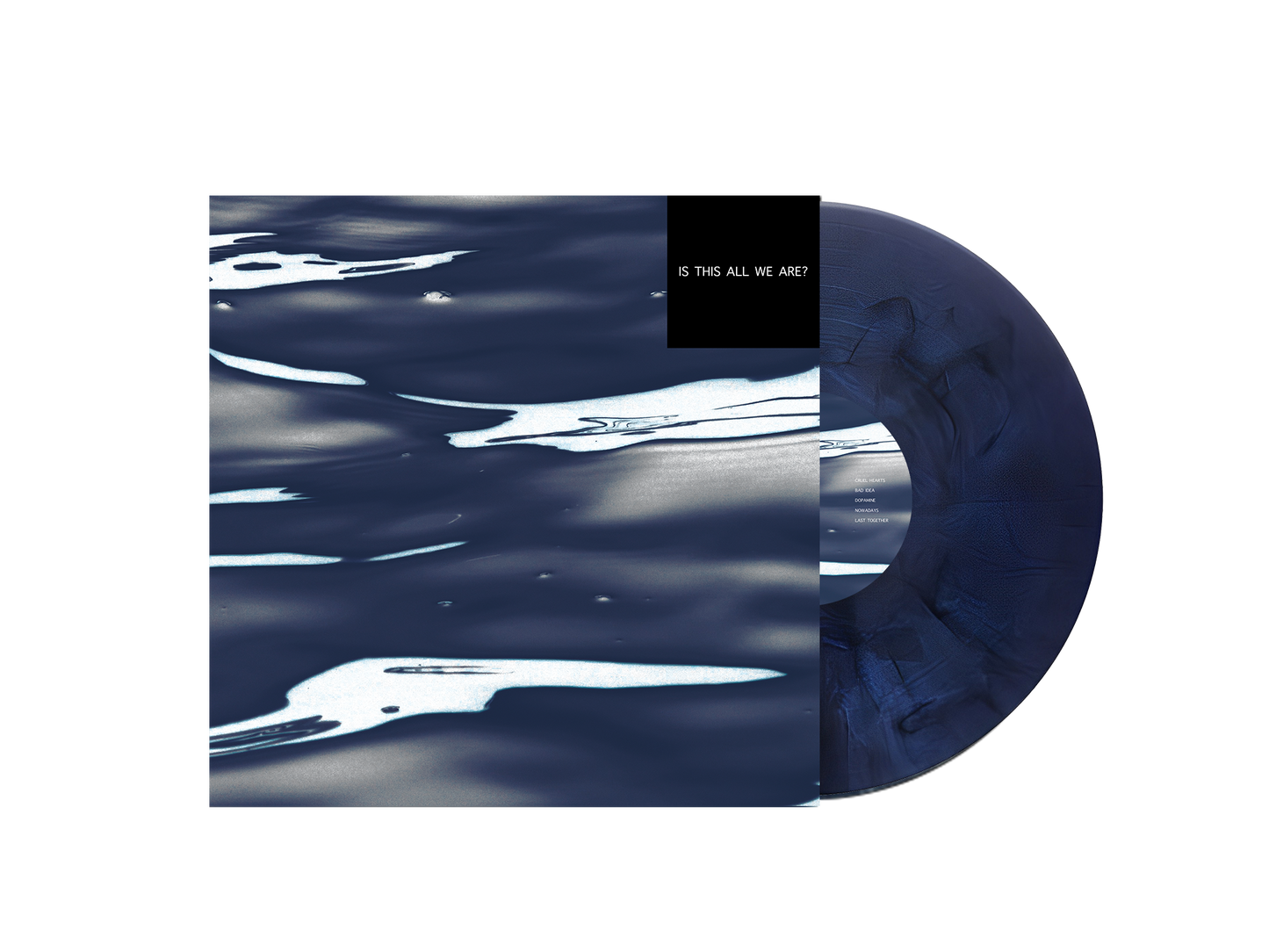 Vistas - Is This All We Are? - Blue Waves Limited Edition Marbled Vinyl