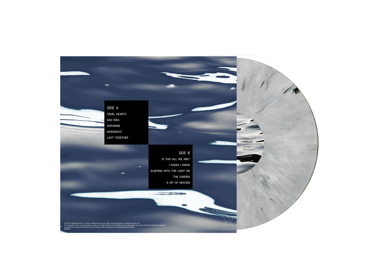 Vistas - Is This All We Are? -  White Waves Limited Edition Marbled Vinyl
