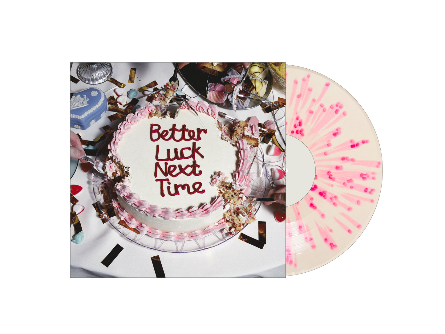 Sundara Karma - Better Luck Next Time  - Limited Edition Pink and Cream Splatter Edition Vinyl